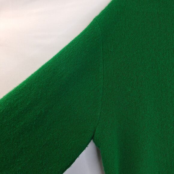 Vintage Izod Lacoste Cardigan Men's Green Button Front Acrylic Sweater Size XL - Picture 5 of 14